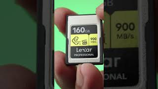 This is a CFExpress Type A memory card from Lexar shorts [upl. by Belen943]