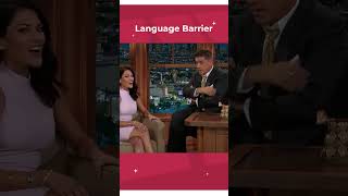 Inbar Lavi  Language Barrier  shorts viral InbarLavi CraigFerguson [upl. by Atiuqram]