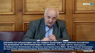 Ν Καραθανασόπουλος Η θέση εργαζομένων και λαϊκών στρωμάτων επιδεινώνεται συνεχώς [upl. by Teerprah89]