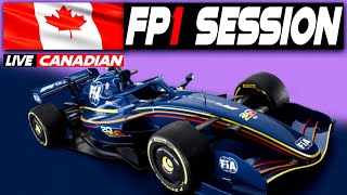 FORMULA 1  2024 CANADIAN GRAND PRIX  FP1 [upl. by Ecinom]