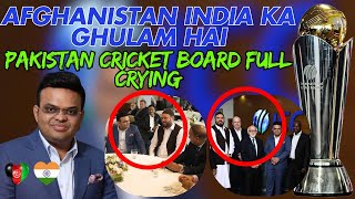 Jay Shah invited Afghanistan to ICC office but not Pakistan Cricket Board  Afg India ka Ghulam [upl. by Syd]