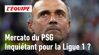 Ligue 1  Le mercato au ralenti du PSG estil inquiétant [upl. by Hayott44]