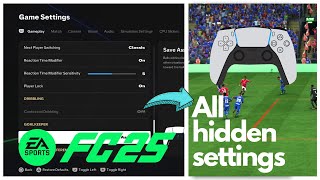 🎮 EA FC 25 BEST GAME AND CAMERA SETTINGS [upl. by Porcia]