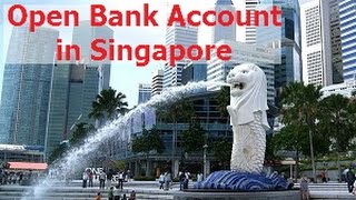 How To Open a Bank Account in Singapore for Foreigners amp Expats Online  EnterSingaporeinfo [upl. by Lledniuq]