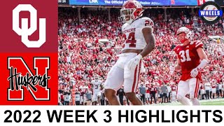 6 Oklahoma vs Nebraska Highlights  College Football Week 3  2022 College Football Highlights [upl. by Tortosa]