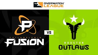 Philadelphia Fusion vs Houston Outlaws  Semaine 19  NA Jour 2 [upl. by Hirst499]