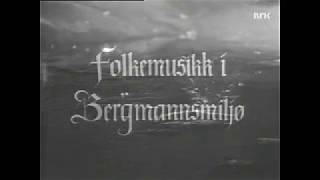 Folkemusikk i bergmannsmiljø [upl. by Ansilma]