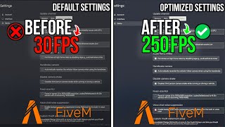 🔧How To Boost FPS amp Fix FPS Drops in FiveM GTA V  FiveM Low End PC Fix Lag  FiveM Best Settings [upl. by Ravo]