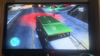 Gta 4 getting securicar  burning cops with shooting cops 6 stars cops suicide [upl. by Nylyaj670]