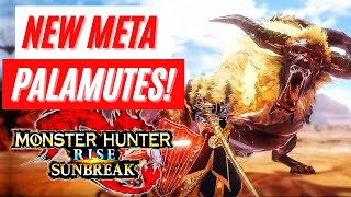 New Meta Palamute OP Build Buddies Gameplay Monster Hunter Rise Sunbreak [upl. by Akem]