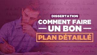 Dissertation  comment faire un bon plan détaillé 2 clés [upl. by Nodnerb]