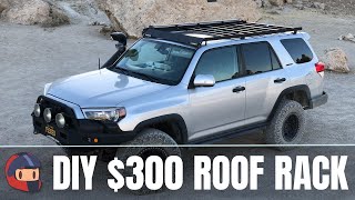 Build Your Own Damn Roof Rack  How I Built a 1000 Roof Rack for 300 in half a day [upl. by Stoat279]