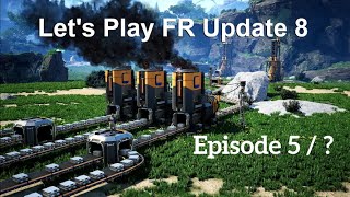 Satisfactory Update 8 Lets Play FR 5  Encased Industrial Beams amp Miners Mk2 [upl. by Richardo75]