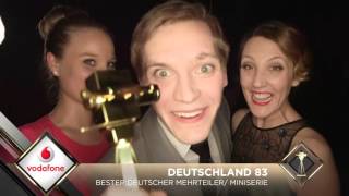 Deutschland 83  Bester Deutscher Mehrteiler  Miniserie  GOLDENE KAMERA 2016 [upl. by Yonah547]