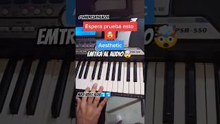 Aesthetic Tutorial Piano Easy Foryou Share Trend fyp short viral music andrèsayala [upl. by Assirrak]