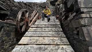 Abandoned Aberllefenni Slate Mine Hidden Entrance  PART 1 [upl. by Lanuk856]