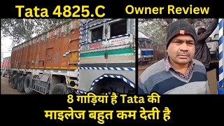 Tata 4825C owner review price emi down payment full detail in Hindi [upl. by Elonore]