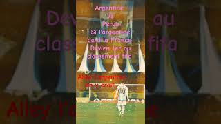 Lionel Messi match important pour la 1er place de la FIFA [upl. by Llerrat]