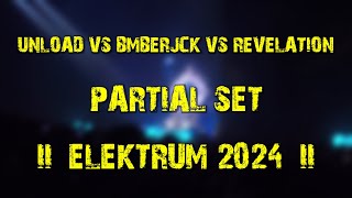 Unload vs BMBERJCK vs Revelation partial set  Elektrum 2024 [upl. by Porche]