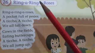 RingaRingaRoses  jr kg rhyme  preprimary  Vikas apple book B [upl. by Leanard]