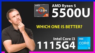 AMD Ryzen 5 5500U vs INTEL Core i3 1115G4 Technical Comparison [upl. by Rehprotsirhc]