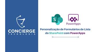 Microsoft PowerApps Personalização de Formulários de Listas do SharePoint [upl. by Mira175]