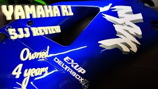 YAMAHA R1 REVIEW 5JJ [upl. by Atileda]