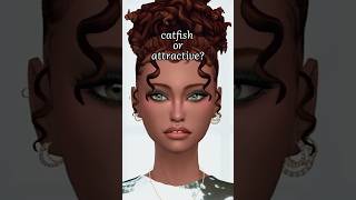 catfish or attractive😳 how many did you guess right sims4 thesims4 sims shorts [upl. by Aneleairam953]