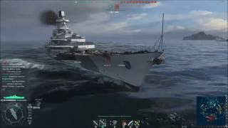 World of Warships Scharnhorst review [upl. by Aliek]