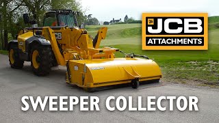 JCB Sweeper Collector SC240 Attachment [upl. by Carter]