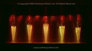 Waltzing Waters Fountain Show Isle Of Wight High School Musical Program [upl. by Gnilyam]