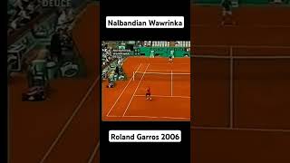 Nalbandian Wawrinka en Roland Garros 2006 tennis sports atp atptour forehand backhand reves [upl. by Burroughs]