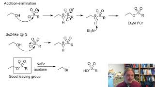 Conversation of alcohols to sulfonate esters [upl. by Goddard]