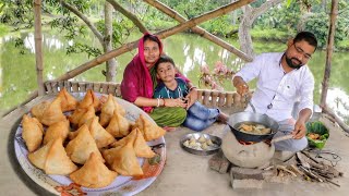 খুব সহজে বানানো একদম মিষ্টি দোকানের মতো গরম গরম খাস্তা মিনি সিঙ্গারা  somoshasingara recipe [upl. by Rainger]