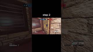 chalet tricks for begginers part 5 tutorial howtogetbetteratrainbowsixsiege r6siege capcut [upl. by Oiciruam]