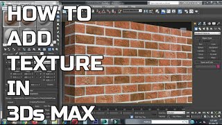 How to add Texture in 3ds Max  3ds max texture a house [upl. by Niuqauj363]