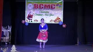 BCMC Christmas amp New Year 2023  2024  Solo dance  Athira Raman [upl. by Attevroc138]