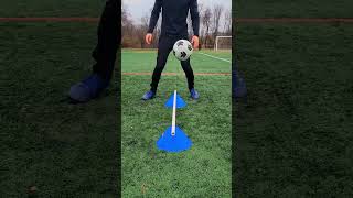 Football tricks  messi vs Ronaldo  premier league shorts football [upl. by Ryan]