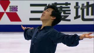 2017 18 Rostelecom Cup Chen Nathan FS USA OLY [upl. by Rosabel167]