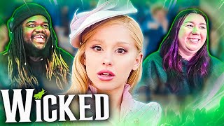 OKAY ARIANA GRANDE 😭 Wicked TRAILER REACTION 2024 Movie [upl. by Kalfas]