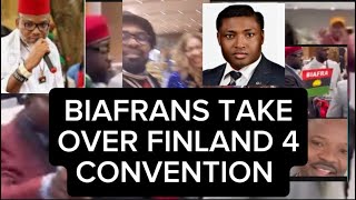 P S SQURE ARRIVE SET TO PERFORM BIAFRANS TAKE OVER FINLAND AHEAD OF CONVENTION SIMON EKPA BRIEFED [upl. by Niuqaoj87]