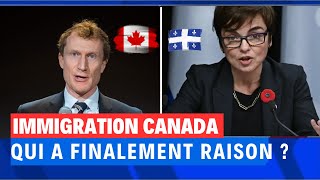 🚨 Ottawa Conteste les Chiffres de Québec  Frechette amp Miller  Immigration Canada 2024 🇨🇦 [upl. by Lamaaj]