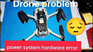 Dji Mini se drone crushedwatter damage problem power system hardware errorrestart aircraft repair [upl. by Tsiuqram]