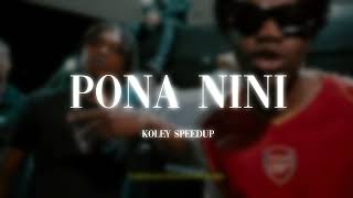 Tiakola x Genezio x Prototype  PONA NINI Speed Up [upl. by Intihw35]