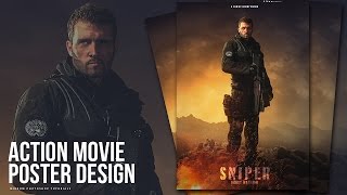 How To Create a Movie Poster In Photoshop [upl. by Elraet46]