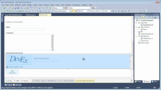 ASPNET Data Editor  Introducing the CAPTCHA control [upl. by Ylagam901]