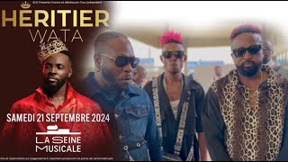 WERRASON DEJA A PARIS PONA CONCERT YA HERITIER WATA LOBI LA SEINE MUSICALE EKOYINDA YA SOMO [upl. by Mario]