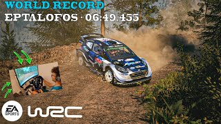 World Record at Rally Acropolis EPIC Onboard in EA SPORTS WRC  Wheelcam and multicam 2K60FPS [upl. by Airotkiv506]