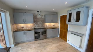 Hand Painted Kitchen In The Colour Purbeck Stone By Farrow amp Ball [upl. by Ellehcsor]