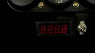 Electric VW Beetle LED Panel Meter [upl. by Gianina169]